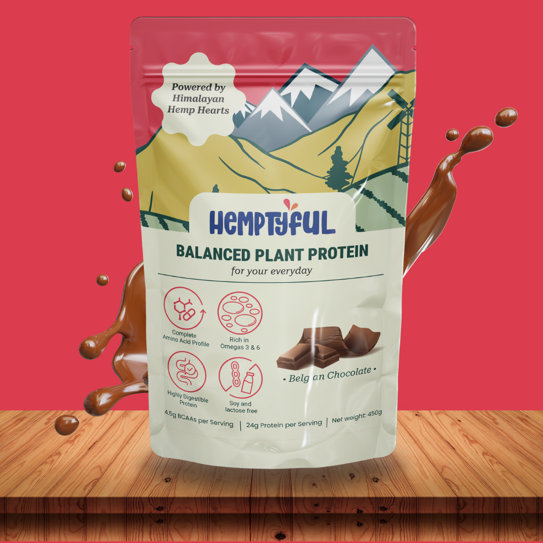 Balanced Plant Protein (Blend of Hemp & Pea) Trial Pack - Hemptyful